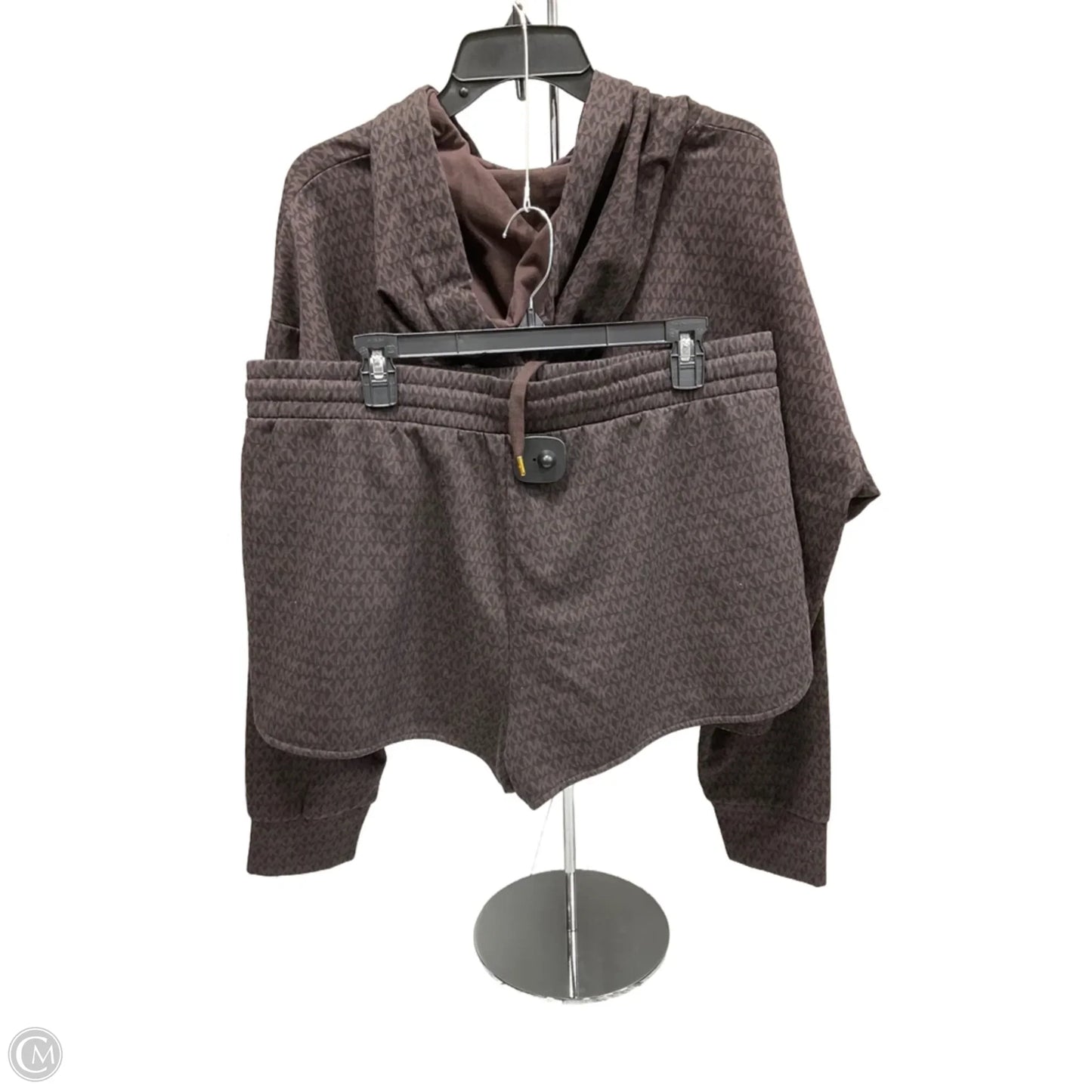 Lounge Set Shorts By Michael By Michael Kors In Brown, Size: Xl