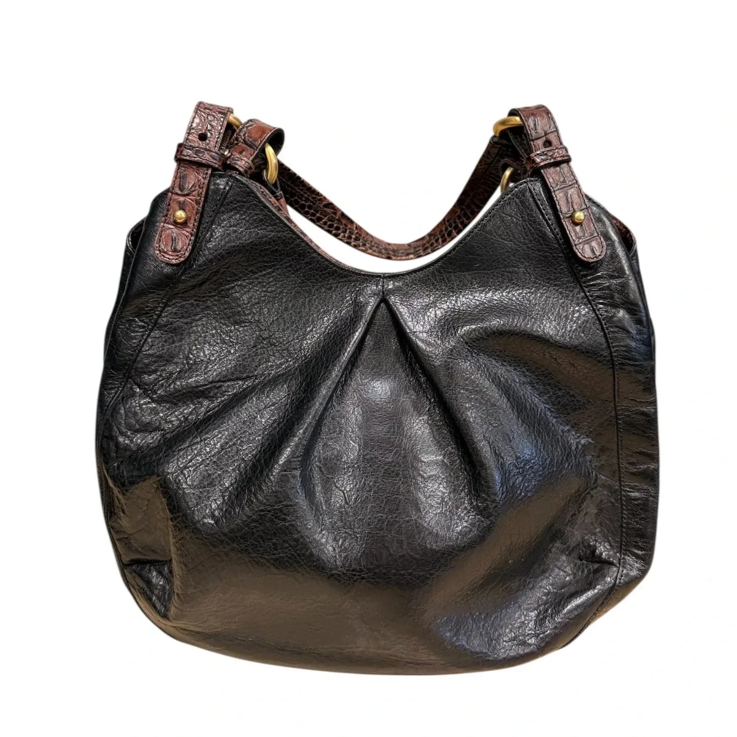Handbag Designer By Brahmin, Size: Large