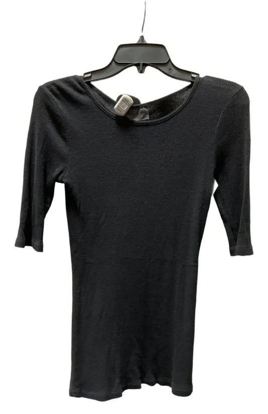 Top Short Sleeve By Michael Stars In Black, Size: Osfm