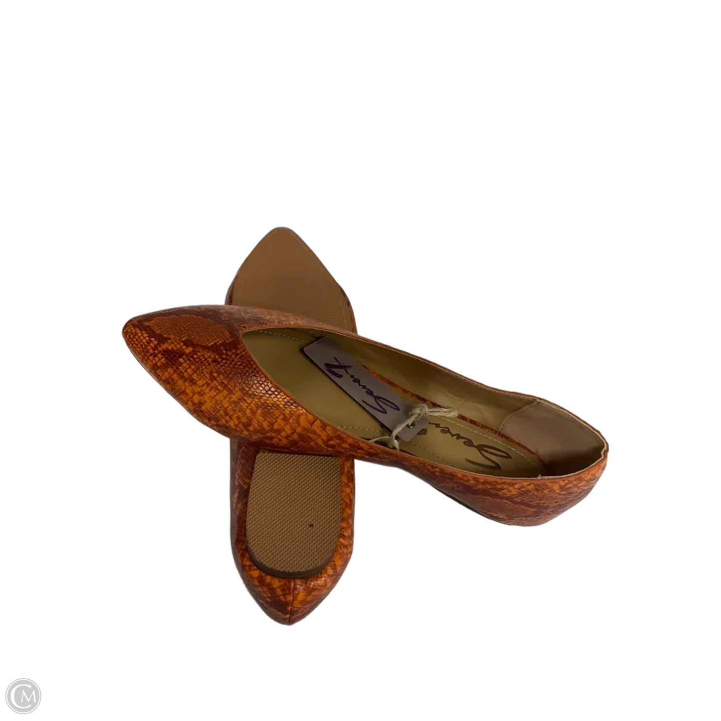 Shoes Flats By Seven 7 In Orange, Size: 9