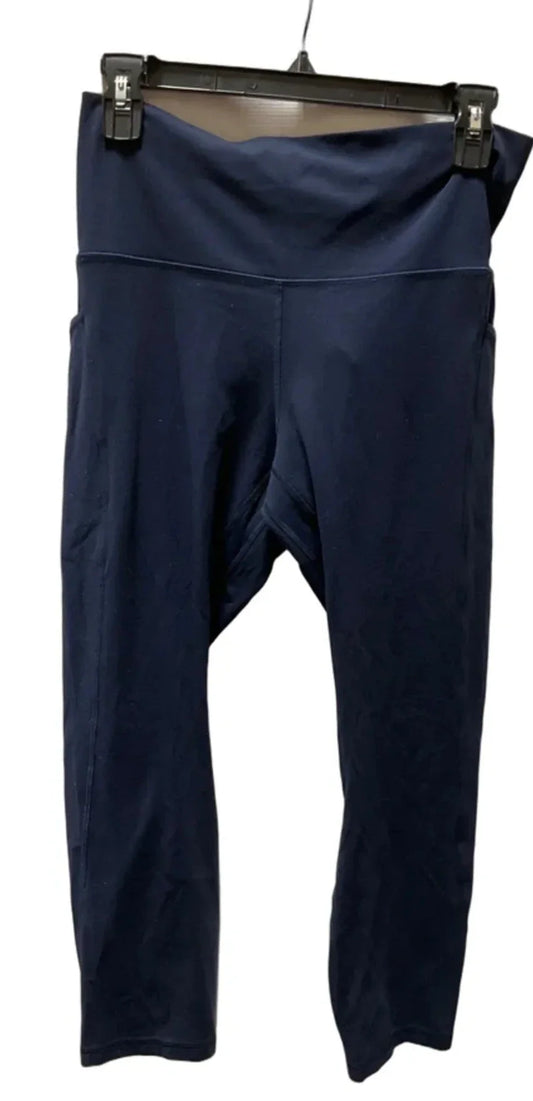 Athletic Capris By Lululemon In Navy, Size: 10