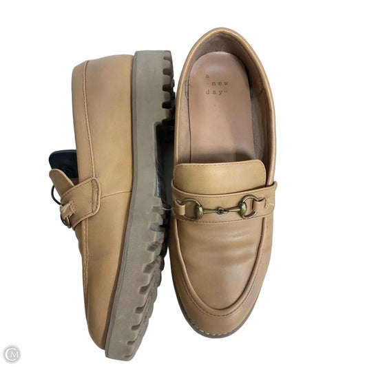 Shoes Flats By A New Day In Brown, Size: 7