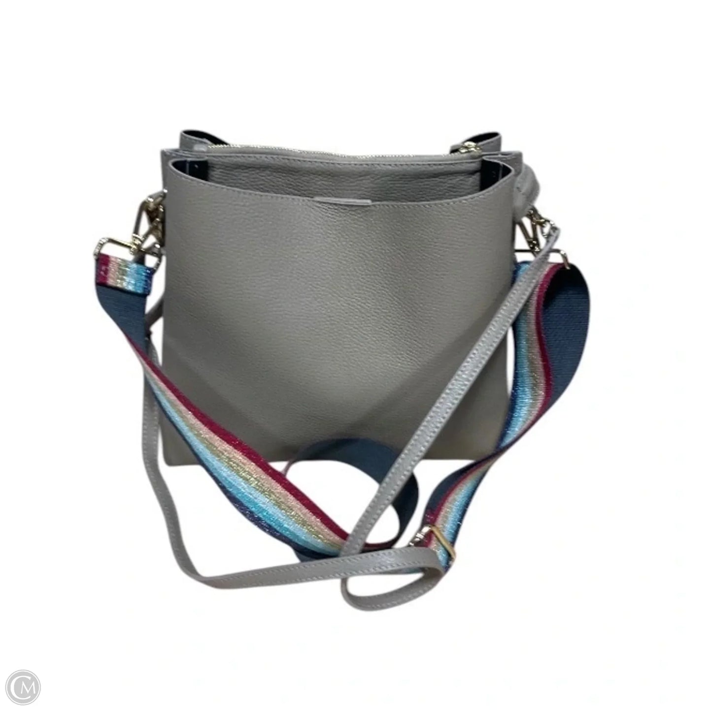 Handbag Leather By Cmb, Size: Large