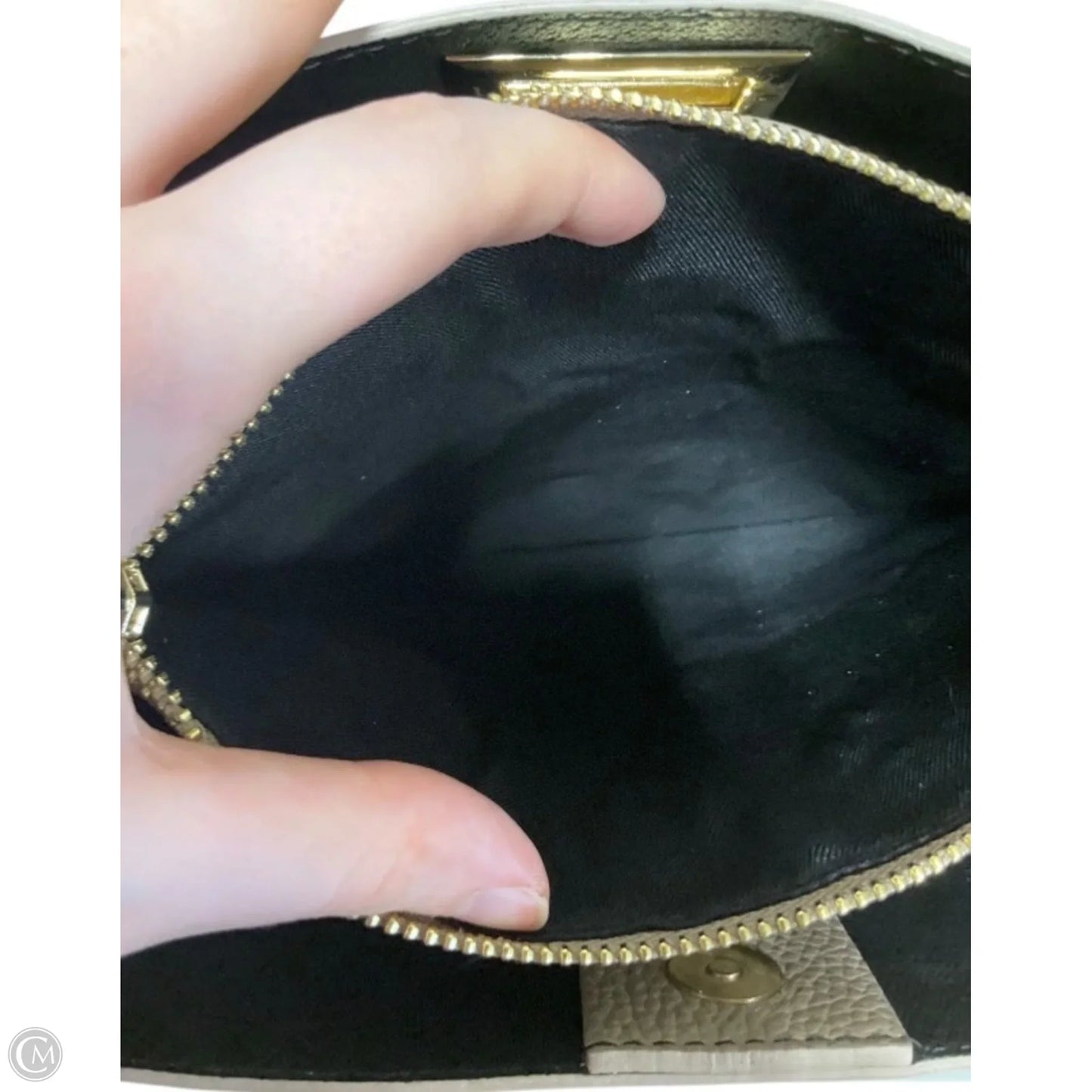 Handbag Leather By Cmb, Size: Large