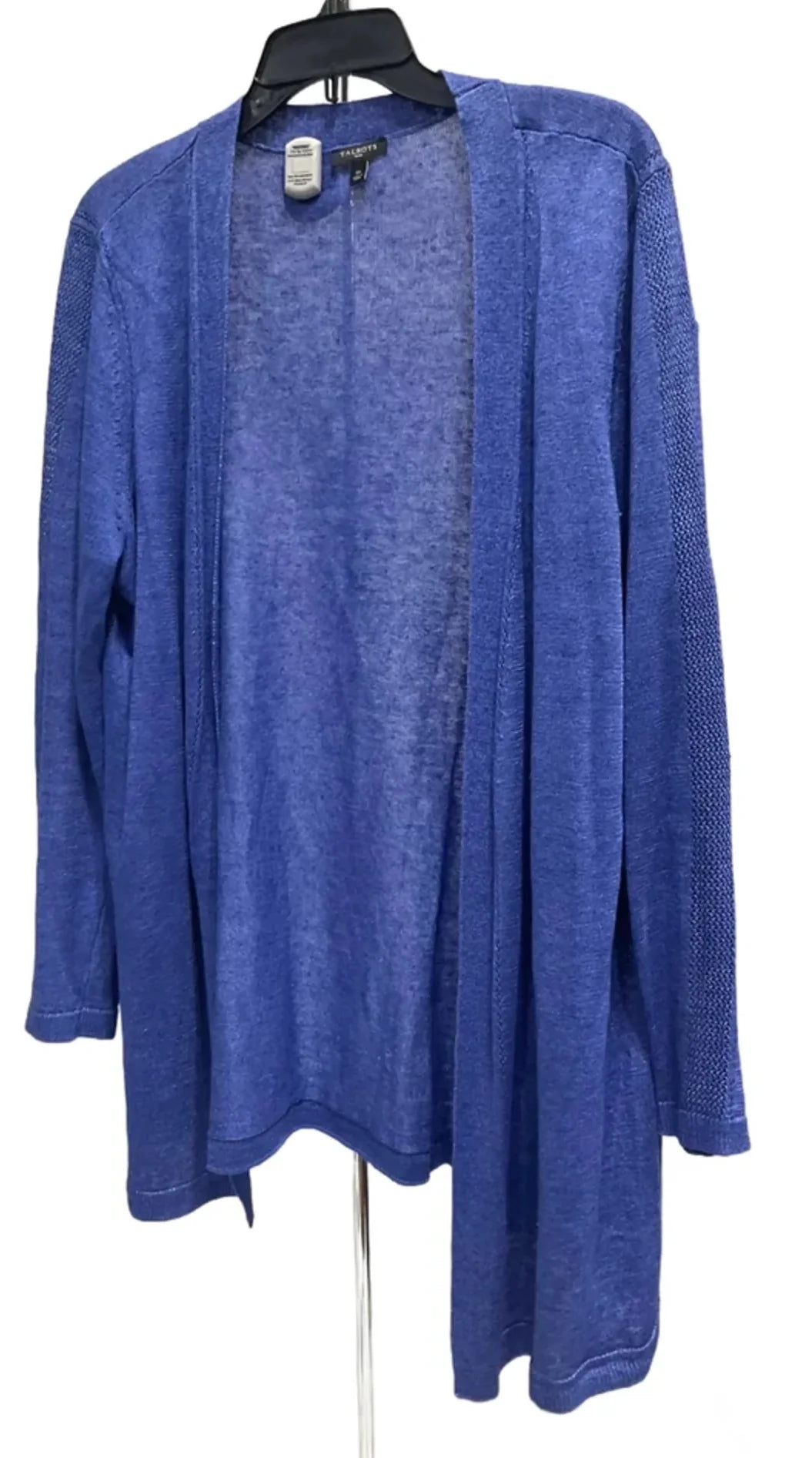 Cardigan By Talbots In Blue, Size: 1x