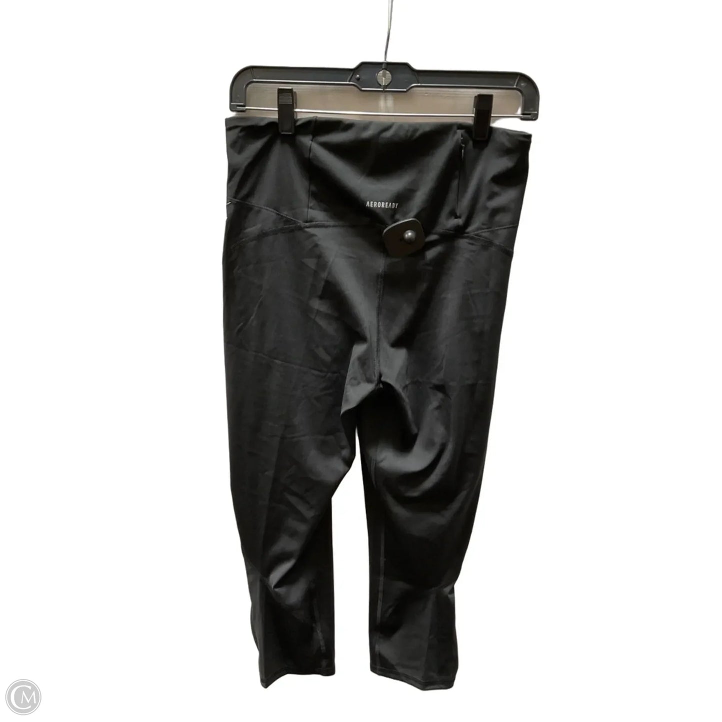 Athletic Capris By Adidas In Black, Size: M