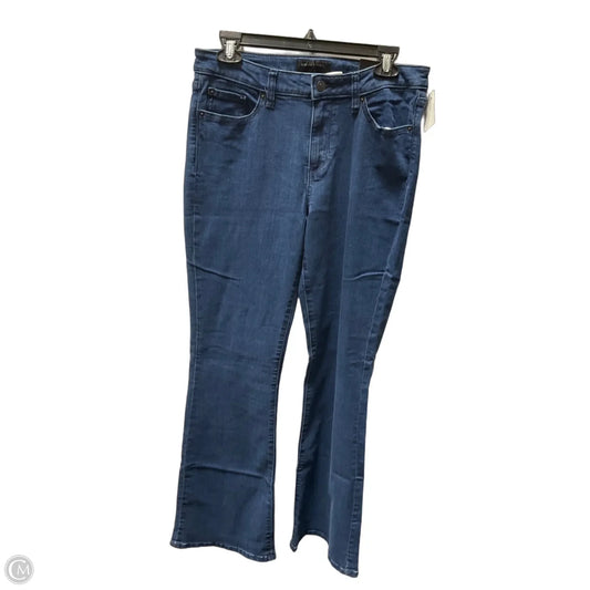 Jeans Wide Leg By Banana Republic In Blue, Size: 10