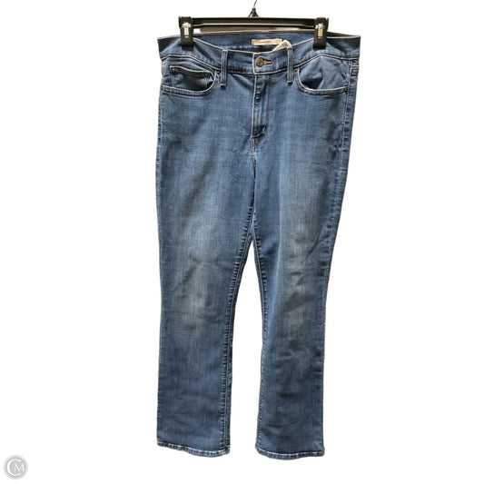 Jeans Boot Cut By Levis In Blue, Size: 12