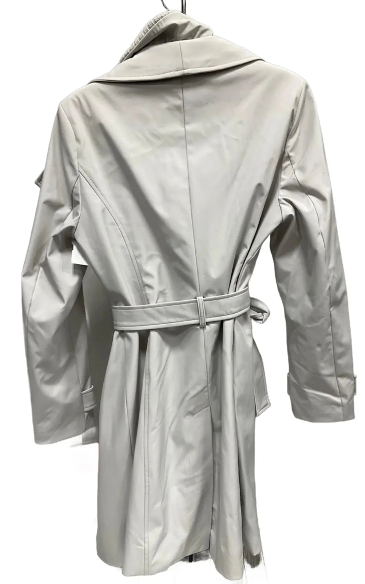 Coat Designer By Halston In Grey, Size: M