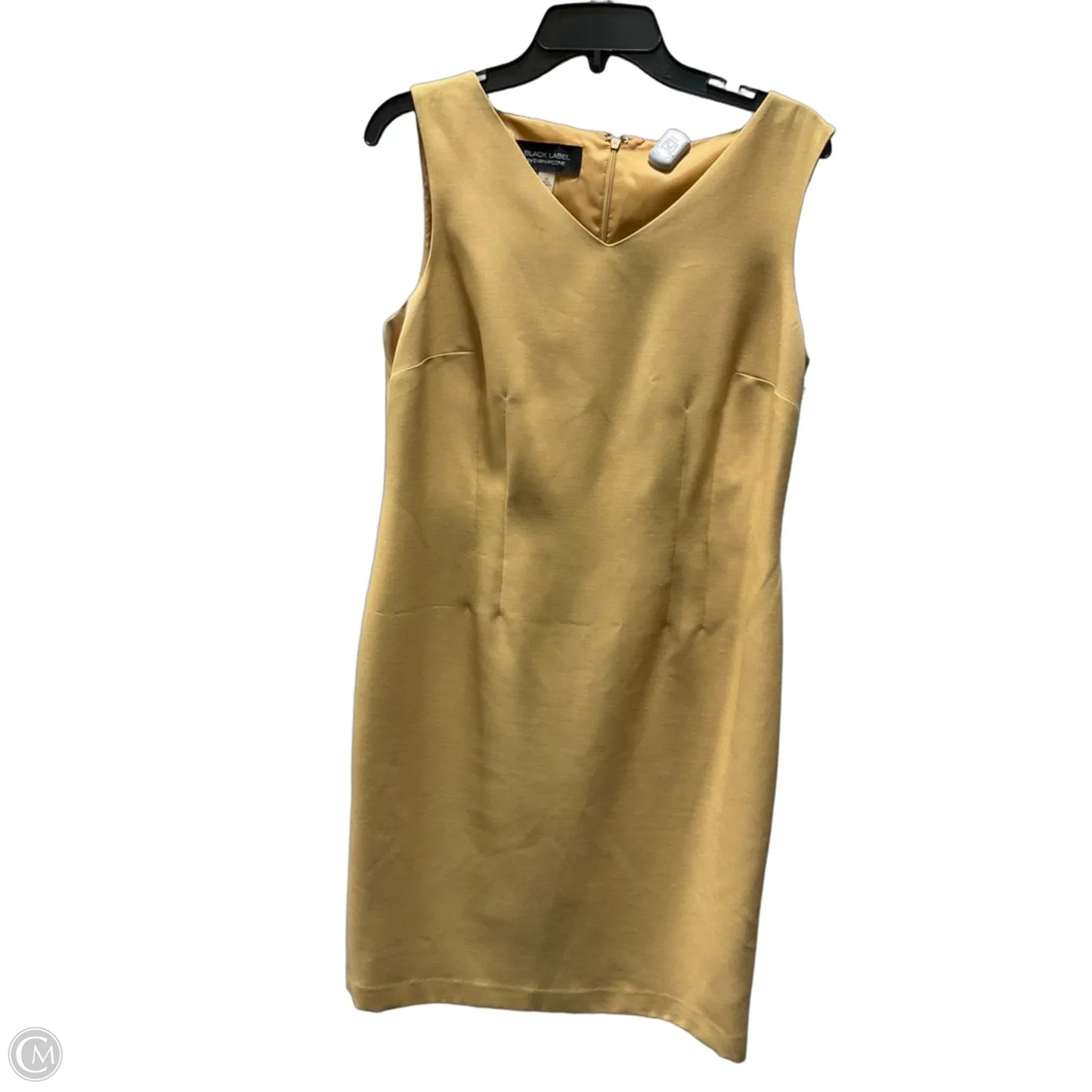 Dress Casual Short By Evan-picone In Yellow, Size: M
