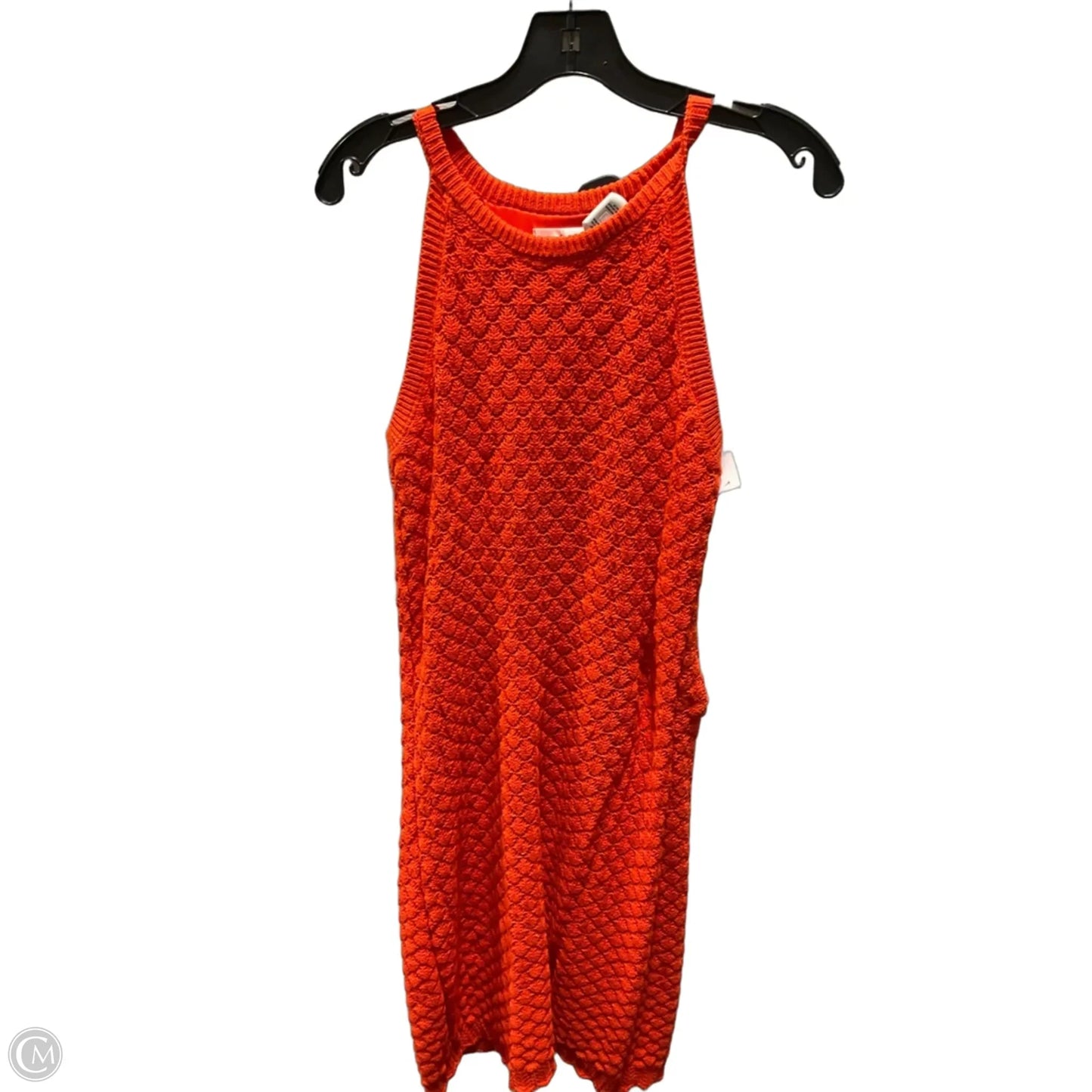 Dress Casual Midi By Eliza J In Orange, Size: Xl