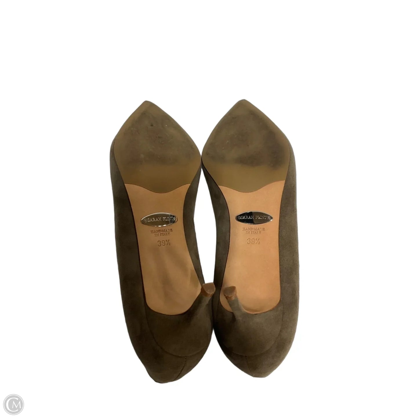 Shoes Heels Kitten By Cma In Grey, Size: 8.5