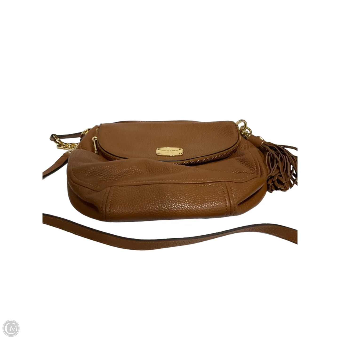 Crossbody Leather By Michael By Michael Kors, Size: Medium