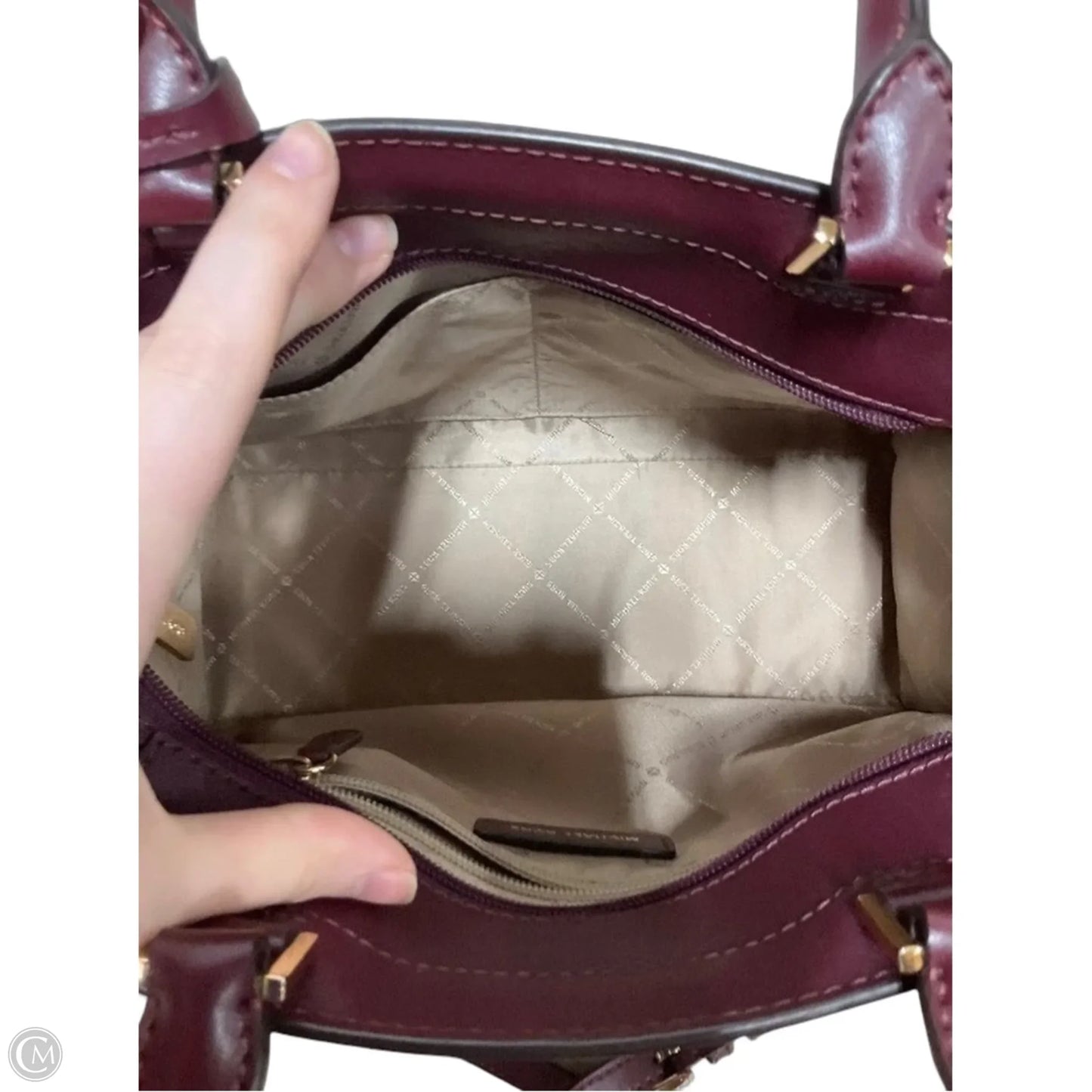 Handbag Designer By Michael Kors, Size: Large