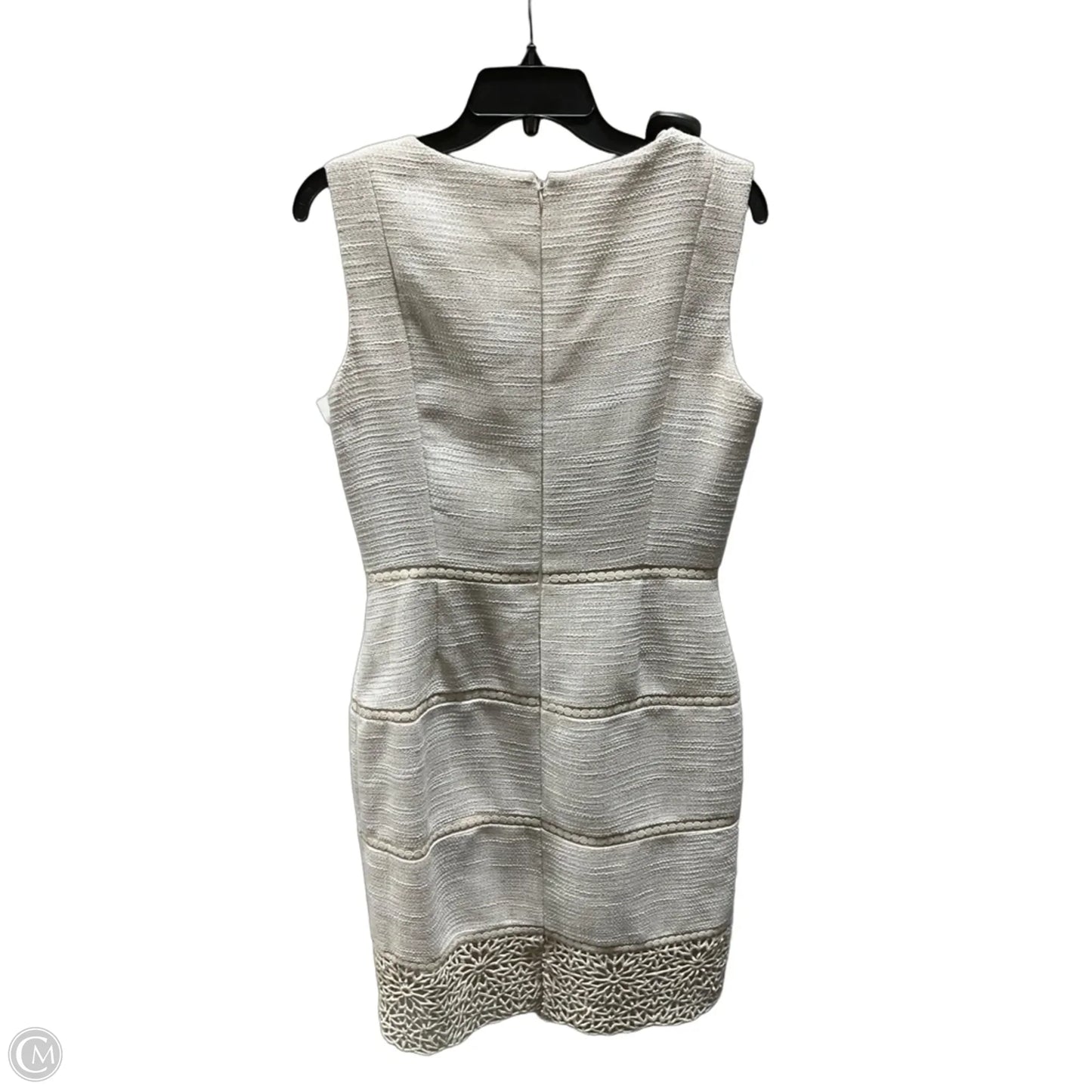 Dress Casual Short By Antonio Melani In Cream, Size: M