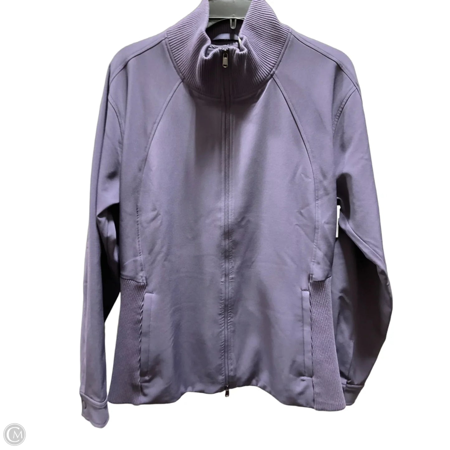 Athletic Jacket By Athleta In Purple, Size: M