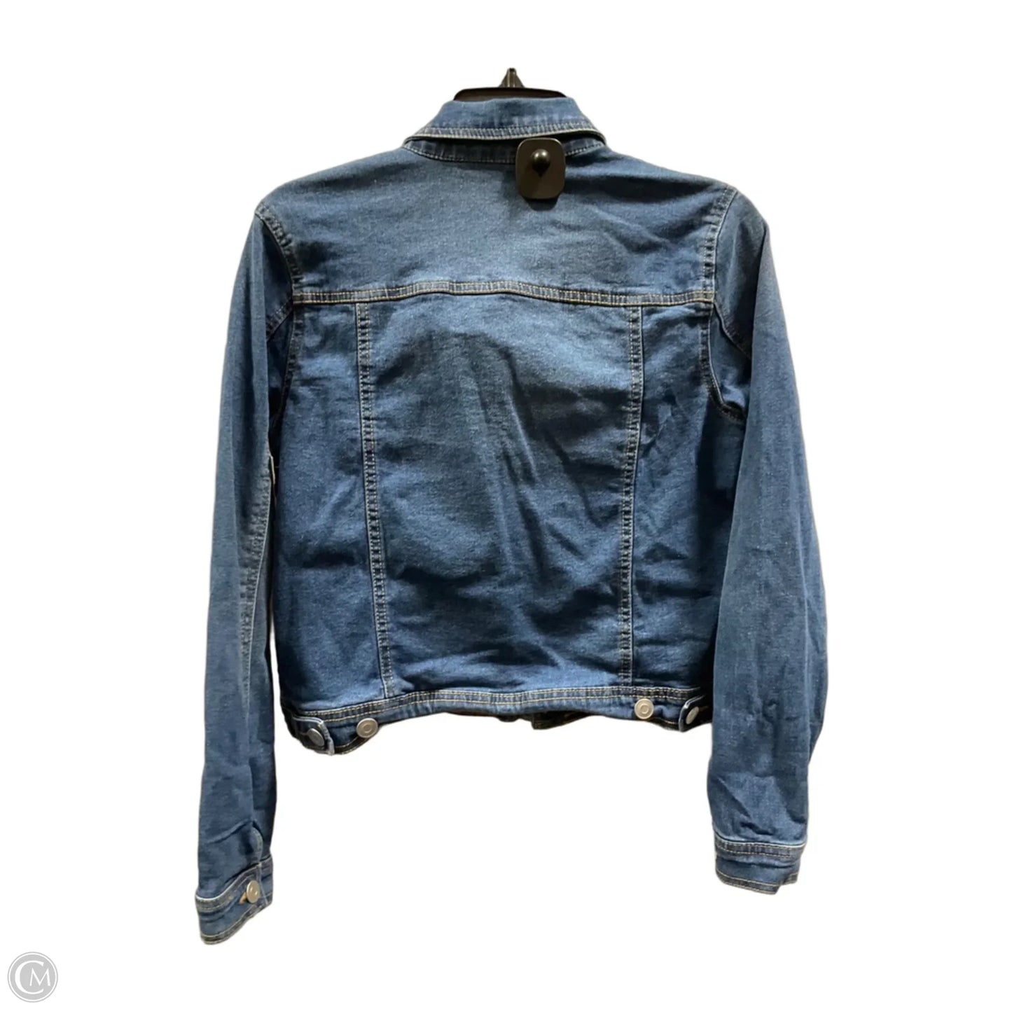 Jacket Denim By Baccini In Blue, Size: Mp
