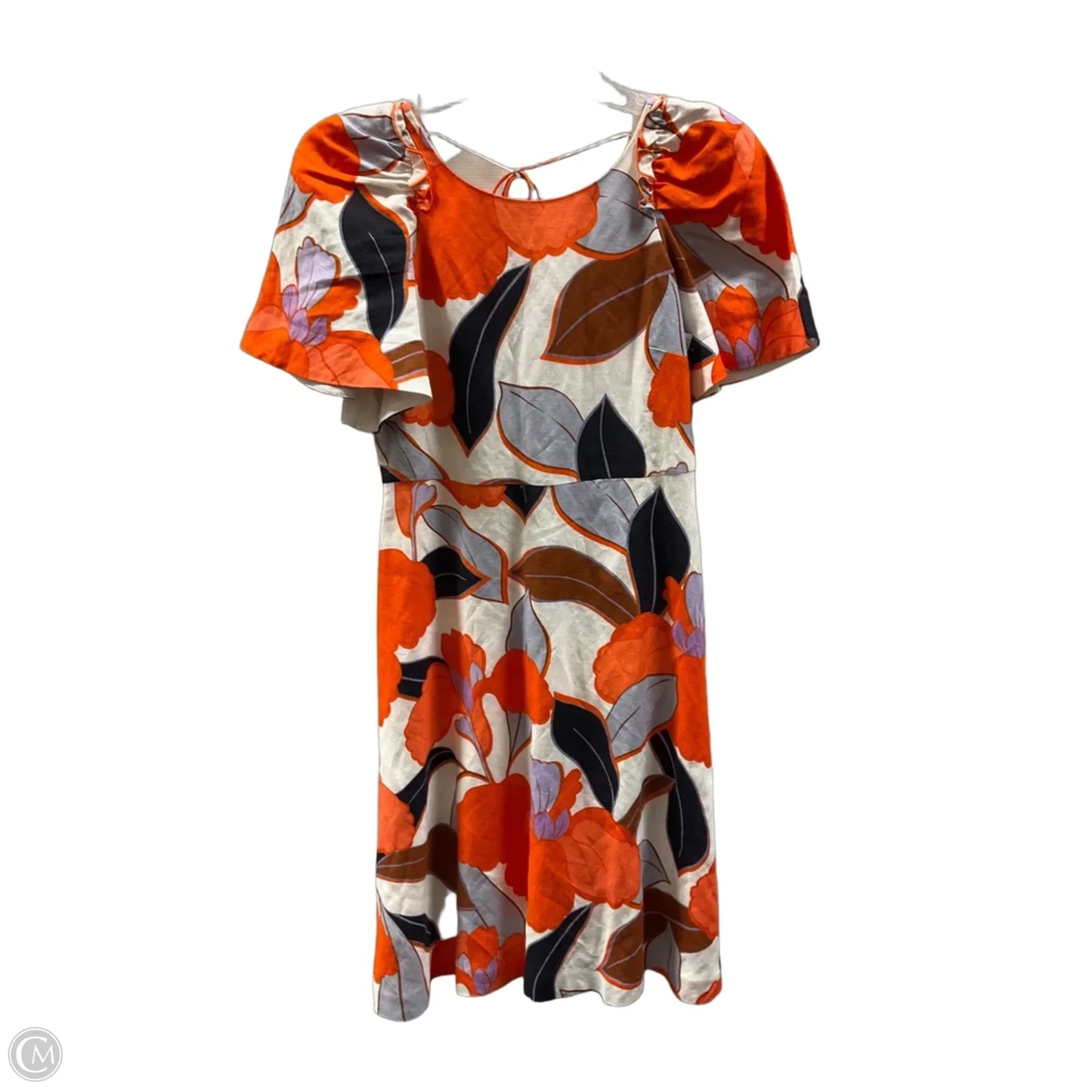 Dress Casual Short By Ann Taylor In Orange, Size: 0p