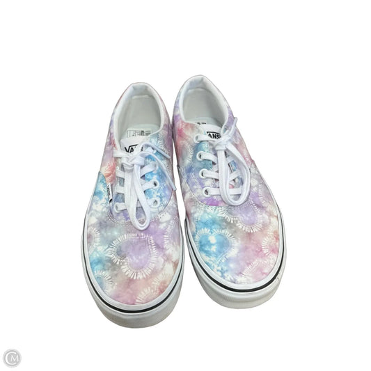Shoes Athletic By Vans In Blue, Size: 8