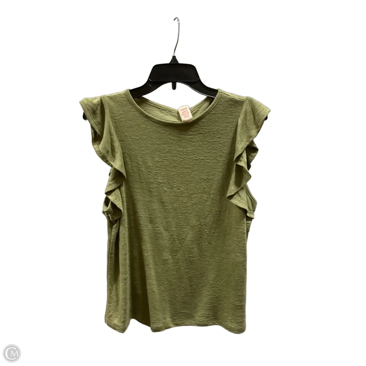 Top Short Sleeve By A New Day In Green, Size: M
