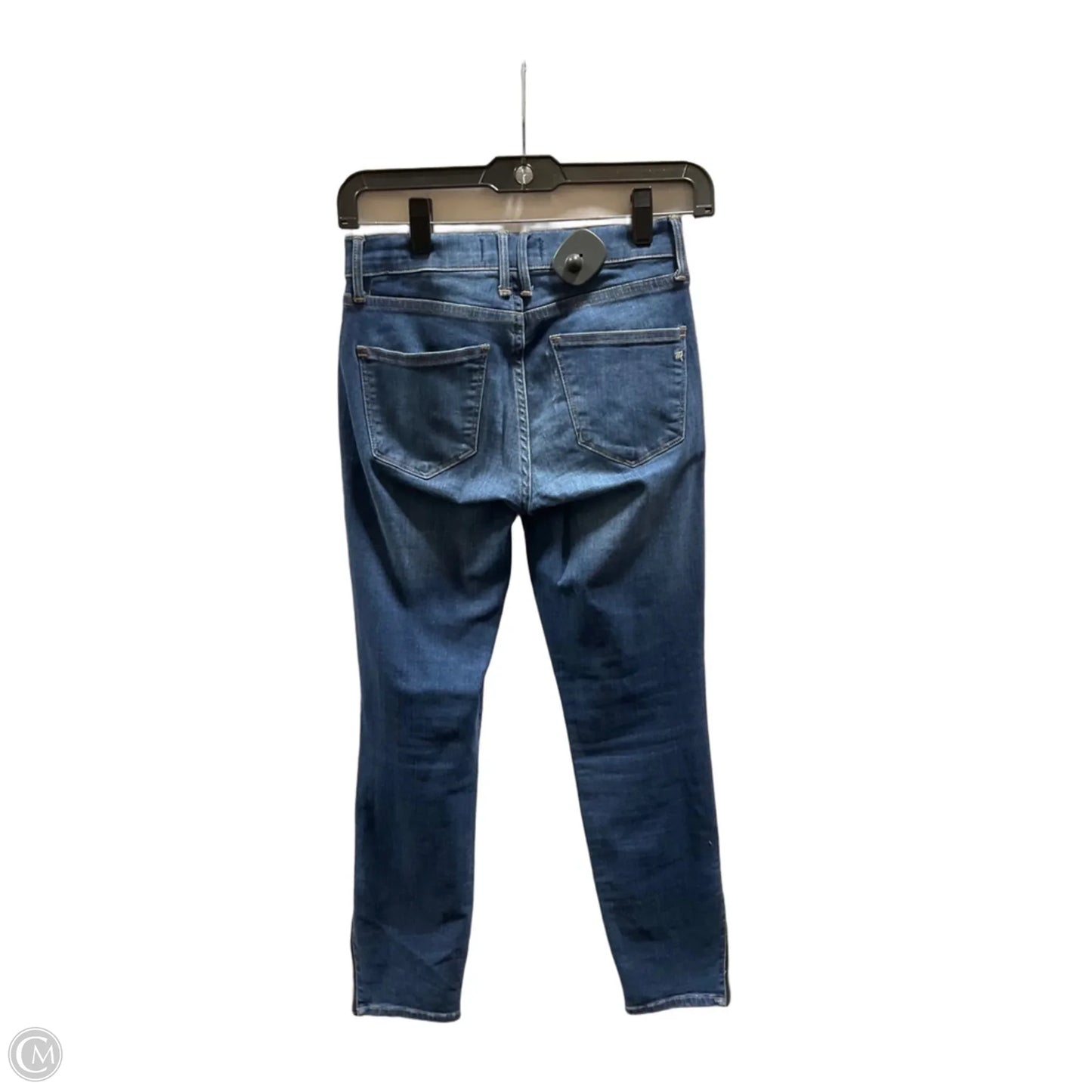 Jeans Skinny By Madewell In Blue, Size: 0