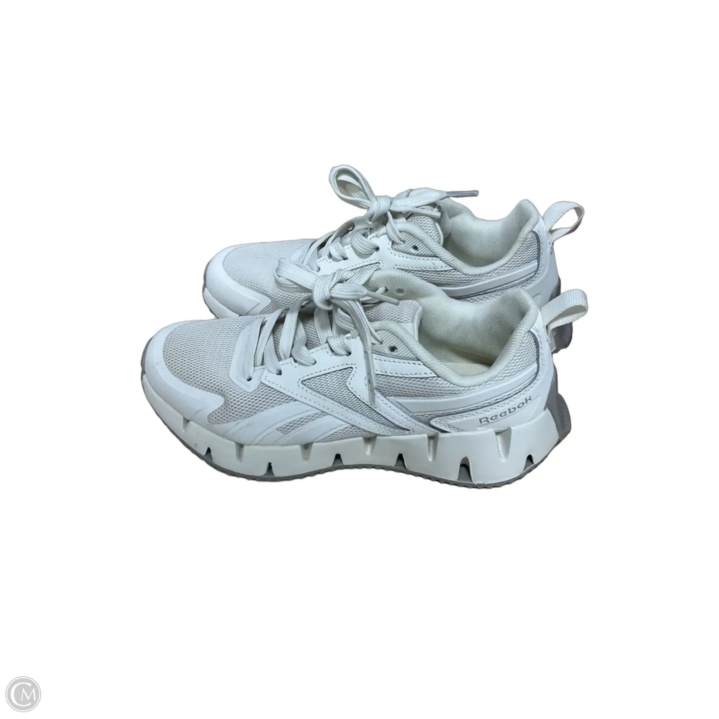 Shoes Athletic By Reebok In White, Size: 6.5