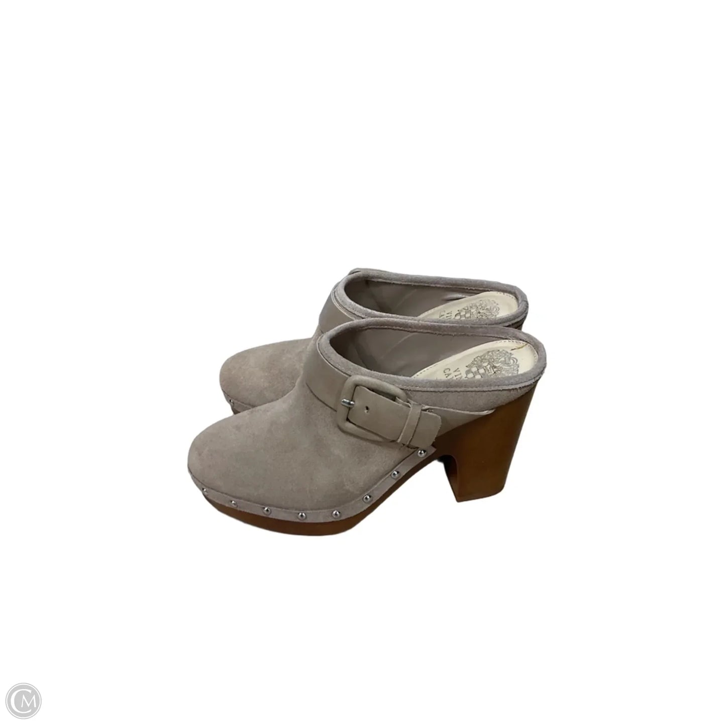 Shoes Heels Block By Vince Camuto In Taupe, Size: 7.5