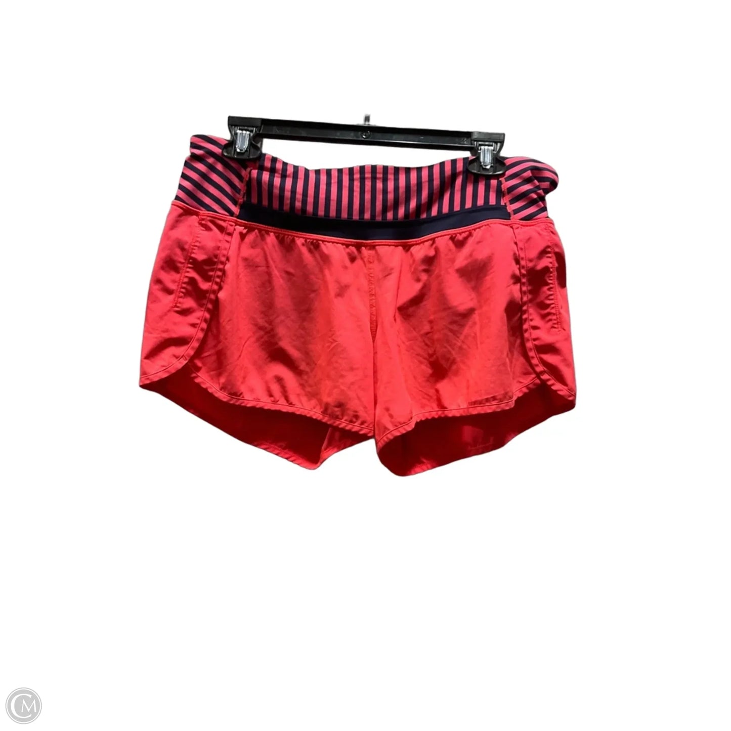 Athletic Shorts By Lululemon In Pink, Size: 10
