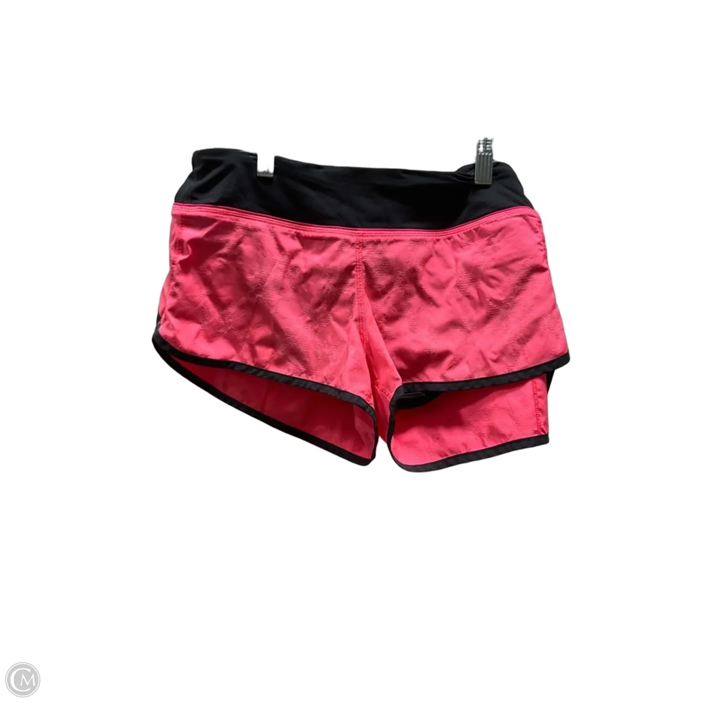 Athletic Shorts By Lululemon In Pink, Size: 10
