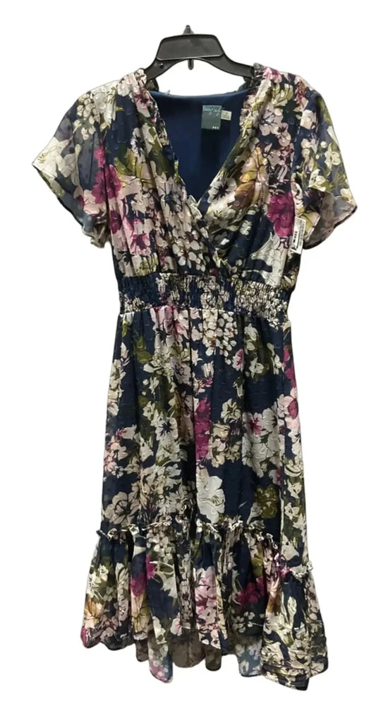 Dress Casual Maxi By Gabby Skye In Floral Print, Size: L