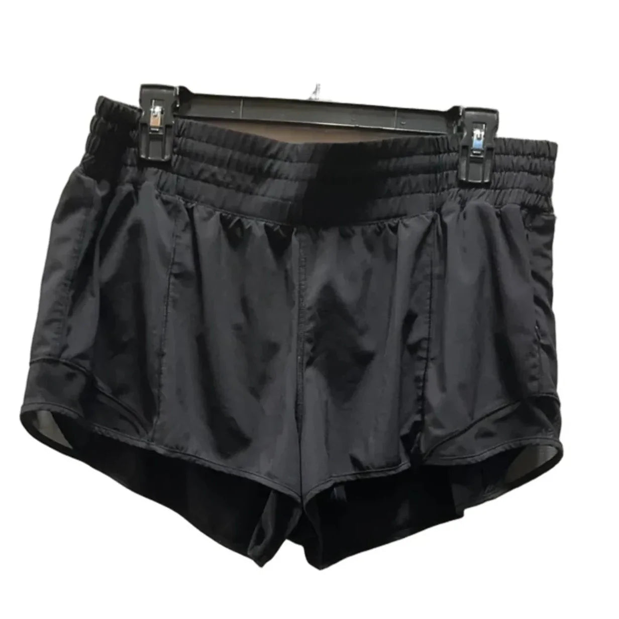 Athletic Shorts By Lululemon In Black, Size: 12