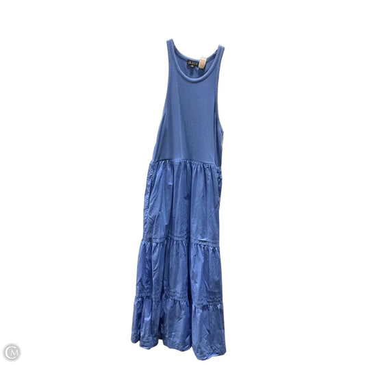 Dress Casual Maxi By J. Crew In Blue, Size: L