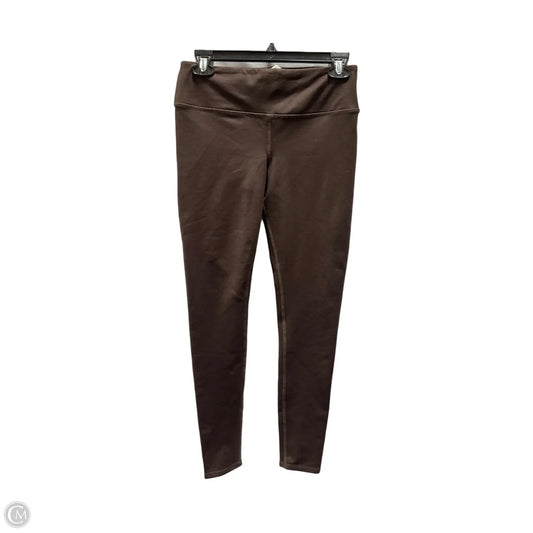 Athletic Leggings By Alo In Brown, Size: S