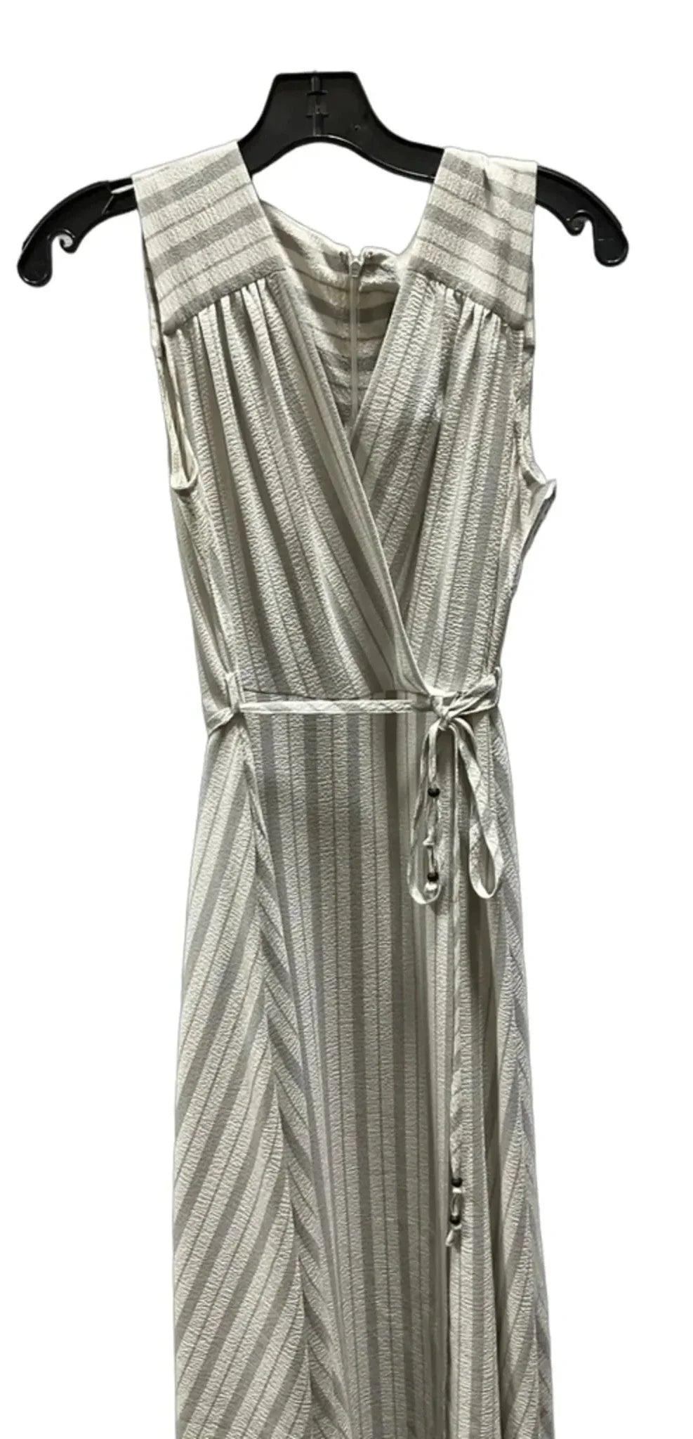 Dress Casual Maxi By Calvin Klein In Grey, Size: M