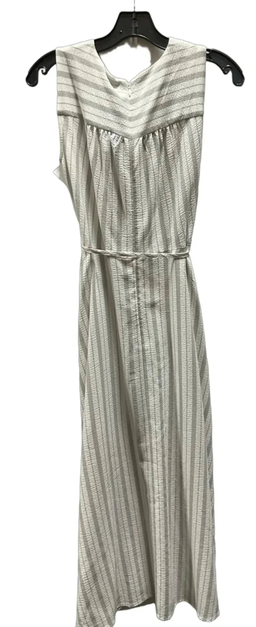 Dress Casual Maxi By Calvin Klein In Grey, Size: M