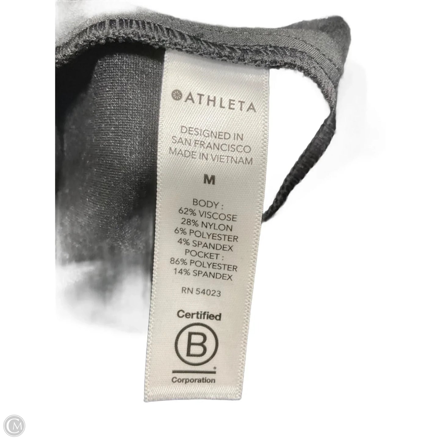 Athletic Pants By Zyia In Black, Size: M