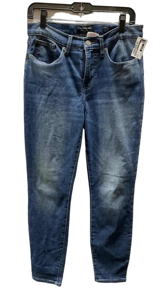 Jeans Skinny By Lucky Brand In Blue, Size: 8