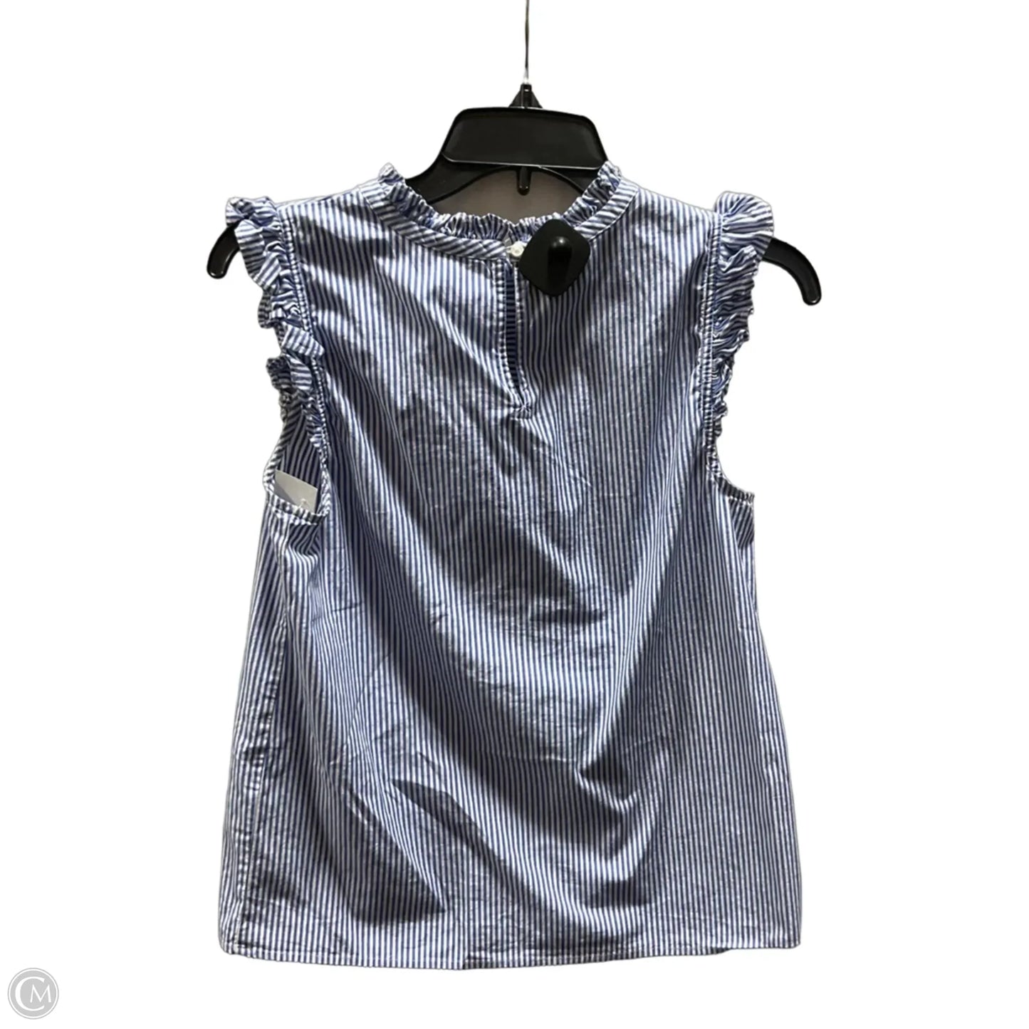 Top Sleeveless By J. Crew In Striped Pattern, Size: S