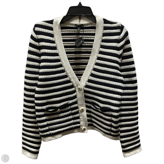 Blazer By Talbots In Striped Pattern, Size: S