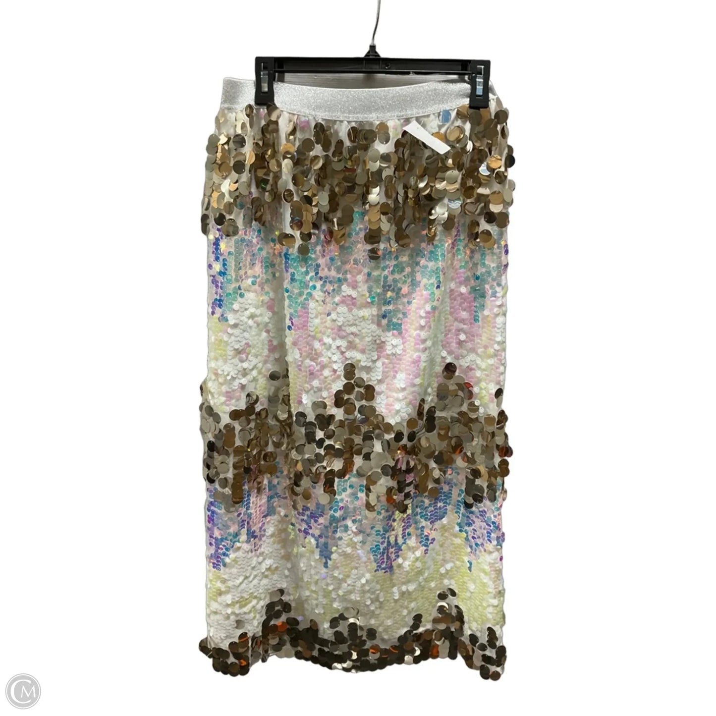 Skirt Maxi By Cmf In White, Size: L