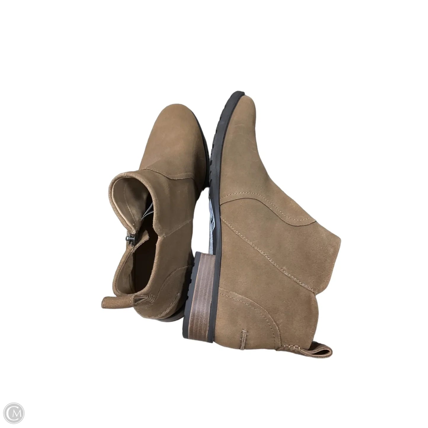 Boots Ankle Flats By Ugg In Tan, Size: 9