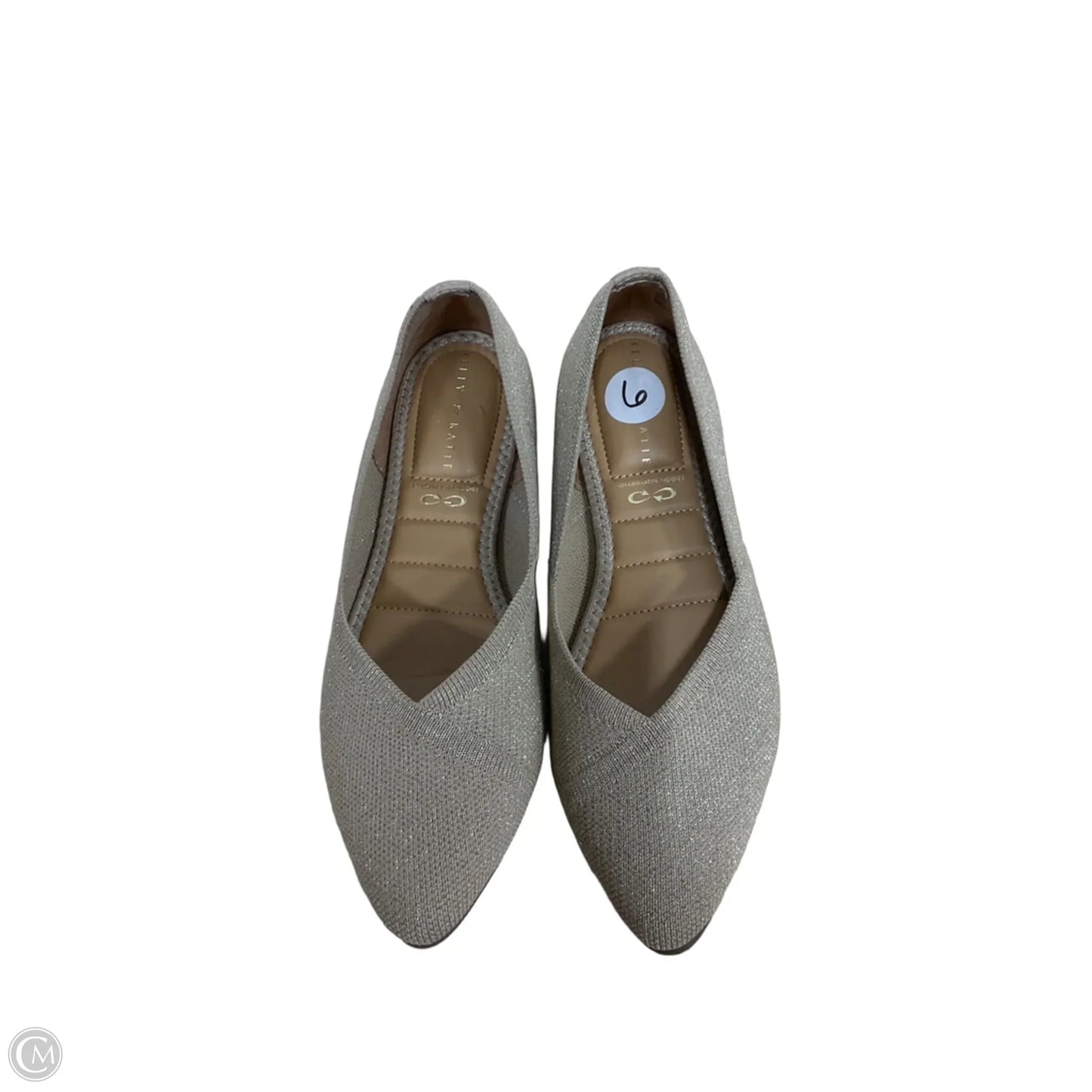 Shoes Flats By Kelly And Katie In Gold, Size: 6