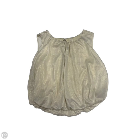 Top Sleeveless By Anthropologie In White, Size: Xs