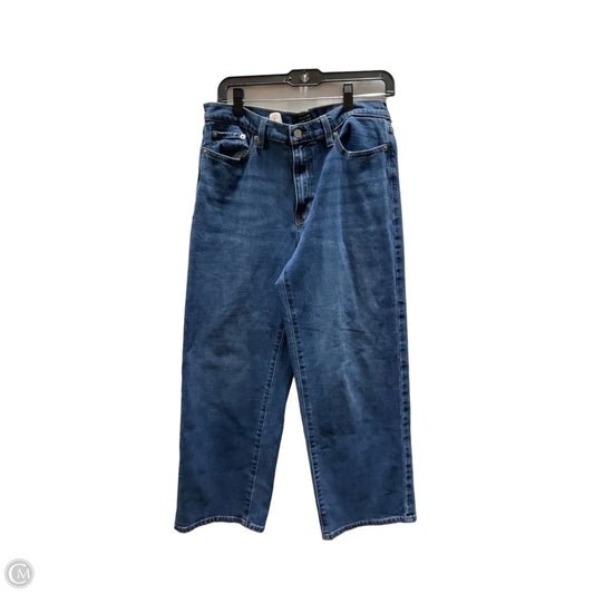 Jeans Straight By Banana Republic In Blue, Size: 10