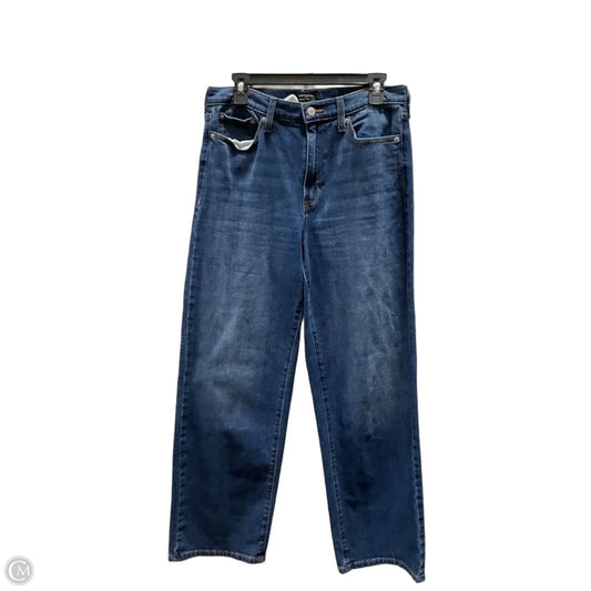 Jeans Straight By Banana Republic In Blue, Size: 10