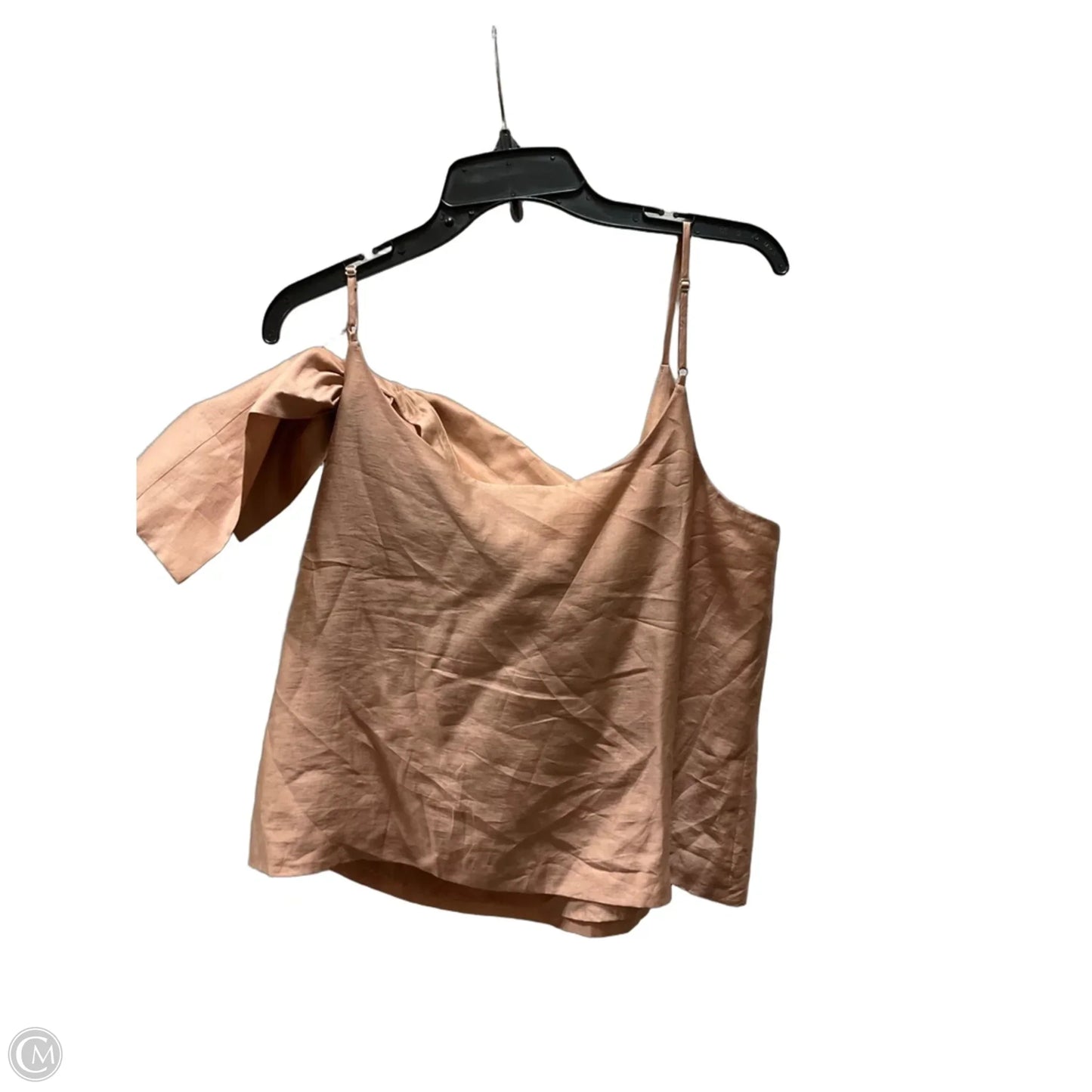 Top Sleeveless By Gianni Bini In Tan, Size: L