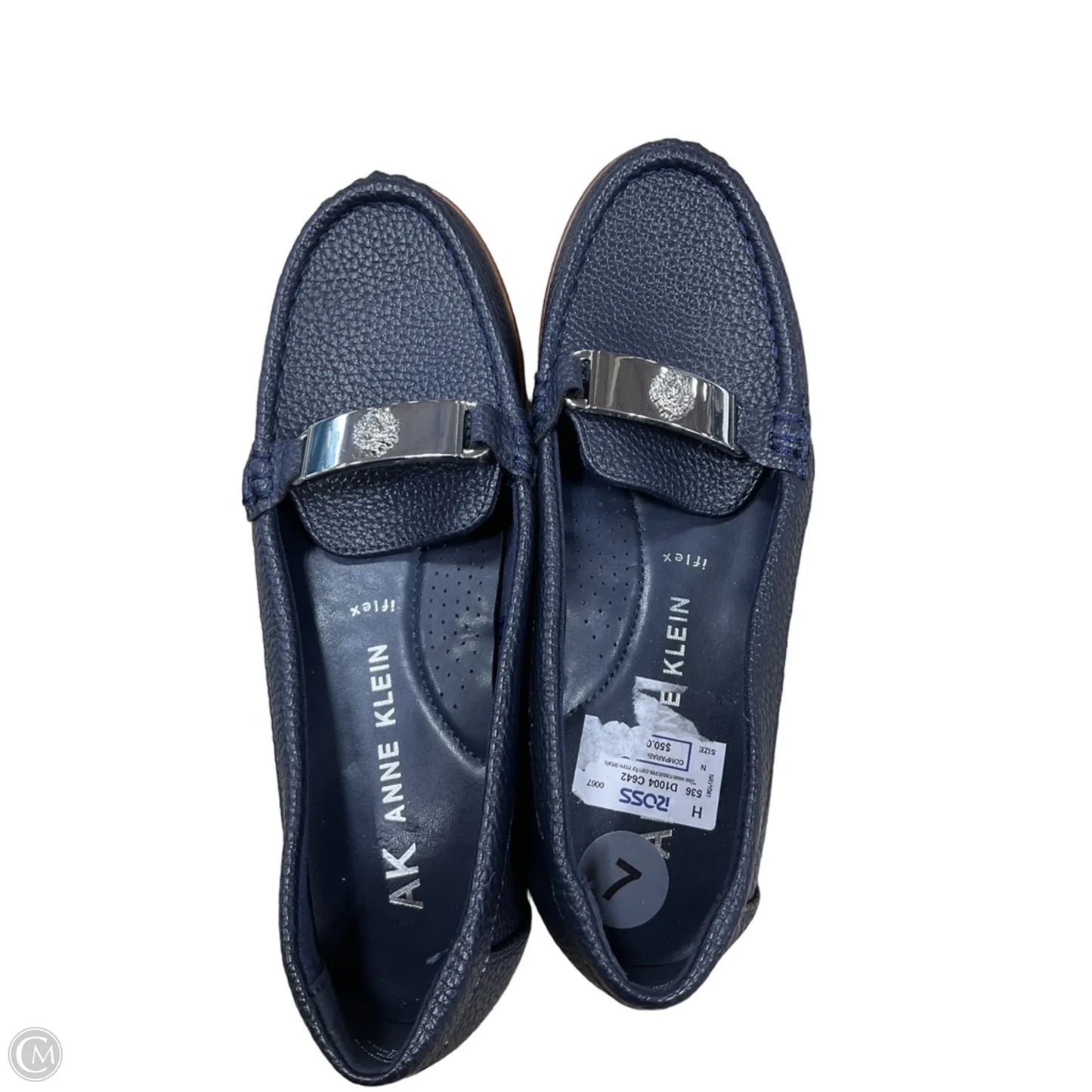 Shoes Flats By Anne Klein In Navy, Size: 7