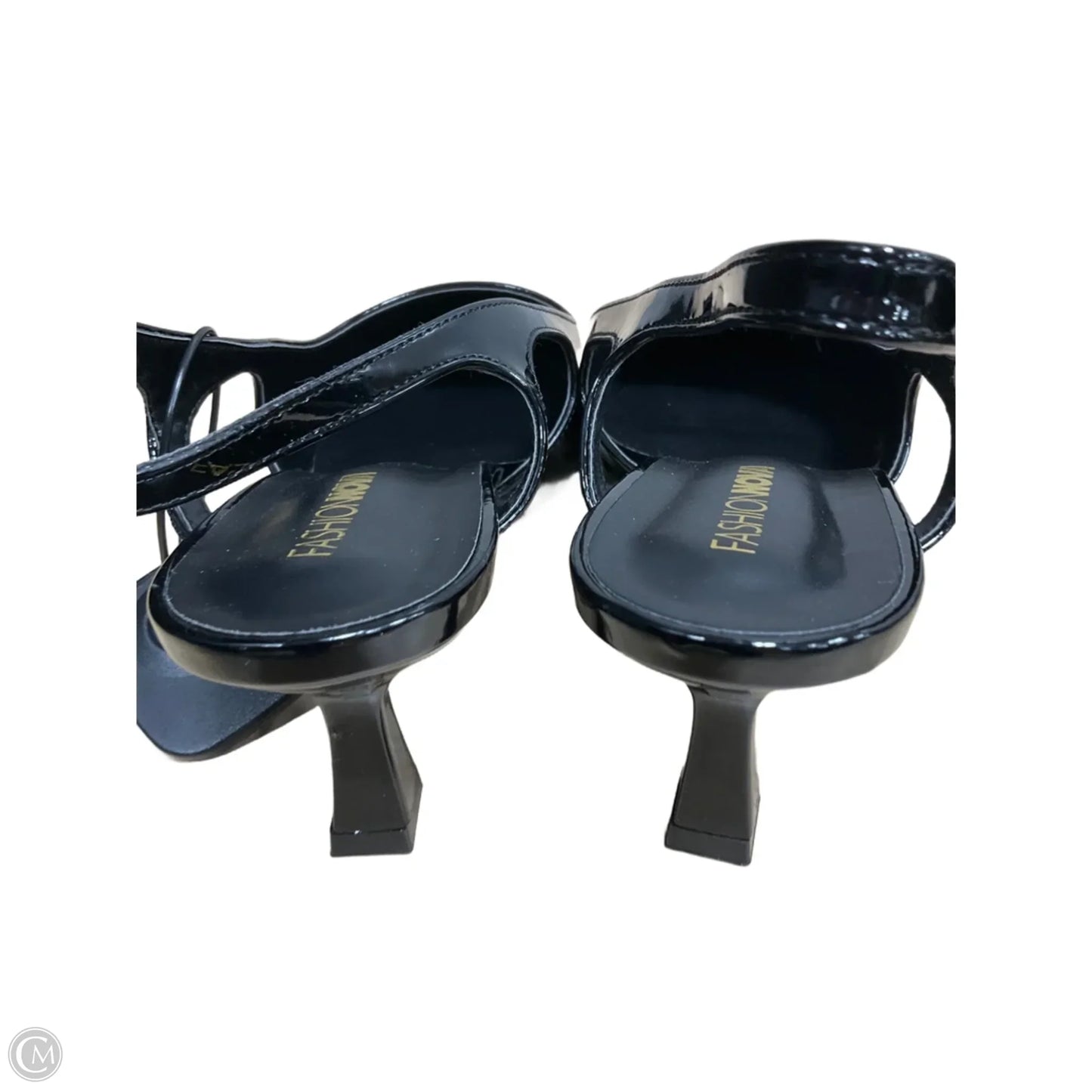 Shoes Heels Kitten By Fashion Nova In Black, Size: 9