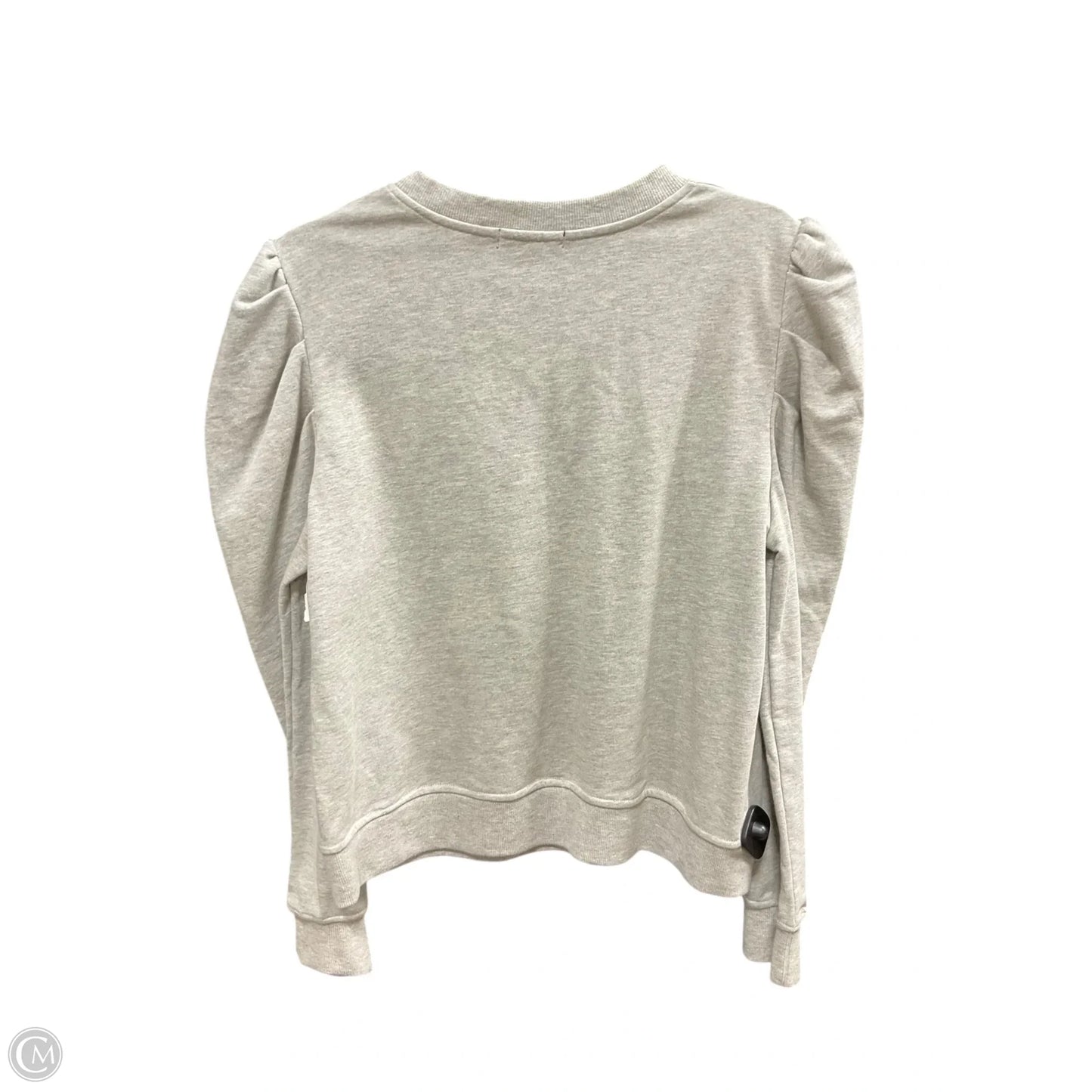 Sweatshirt Crewneck By Cynthia Rowley In Grey, Size: L