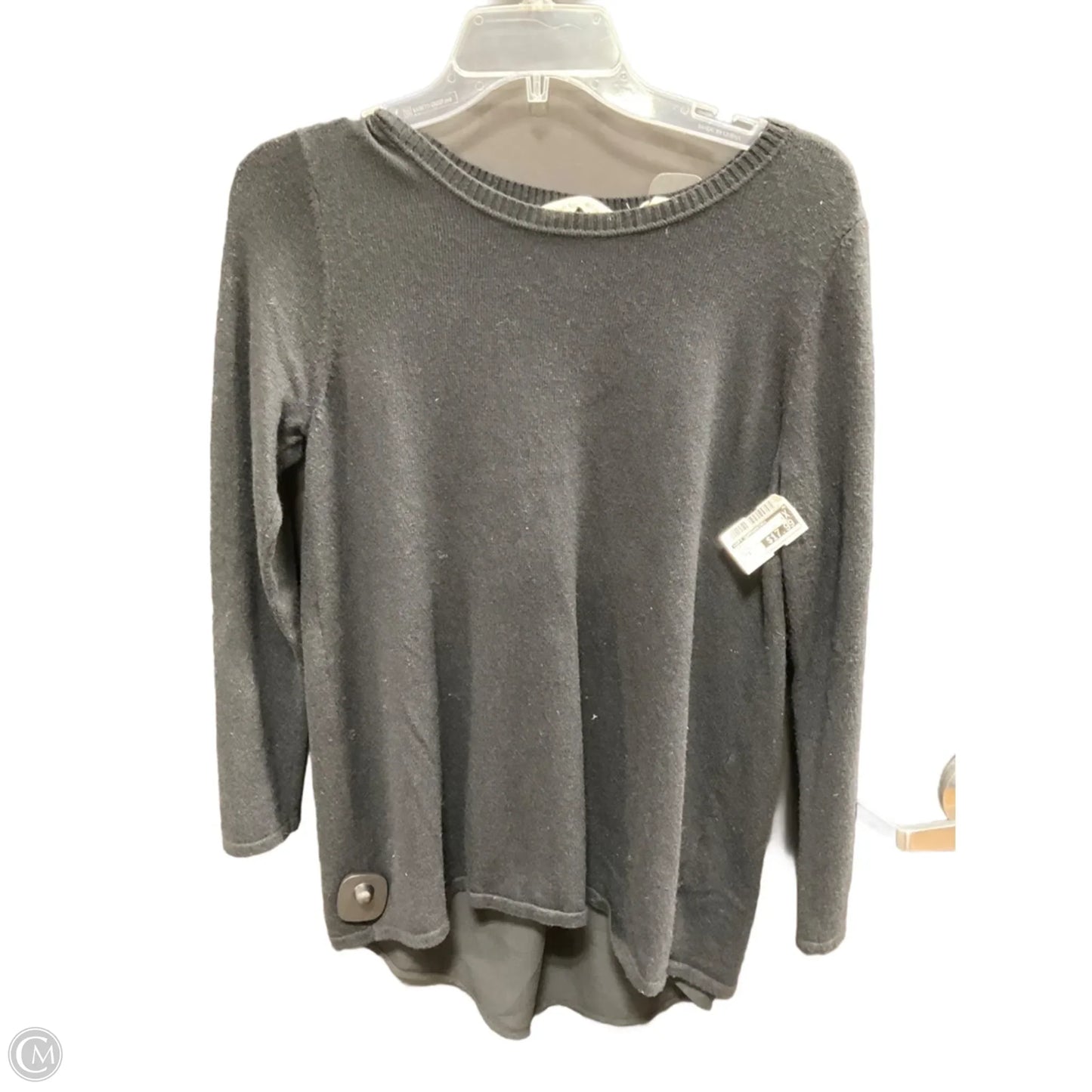 Top Long Sleeve By Soft Surroundings In Black, Size: S
